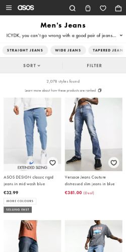 Mobile page screenshot