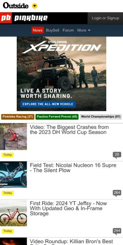 Mobile page screenshot