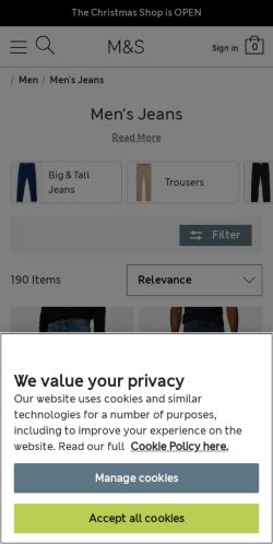 Mobile page screenshot