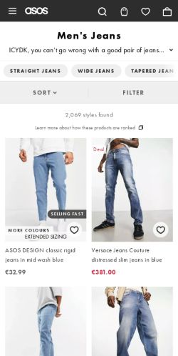 Mobile page screenshot