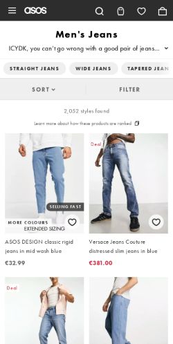 Mobile page screenshot