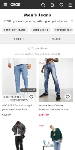 Mobile page screenshot