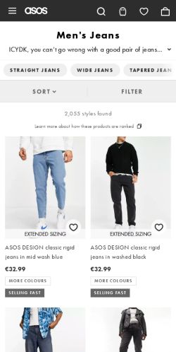 Mobile page screenshot