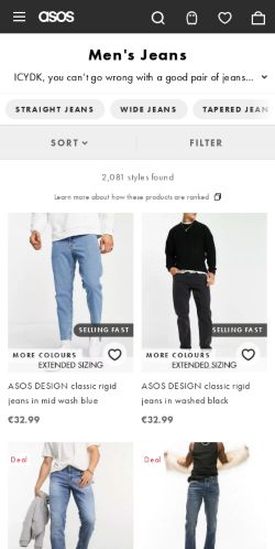 Mobile page screenshot