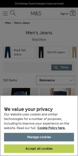 Mobile page screenshot