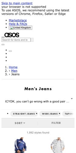 Mobile page screenshot