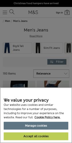 Mobile page screenshot