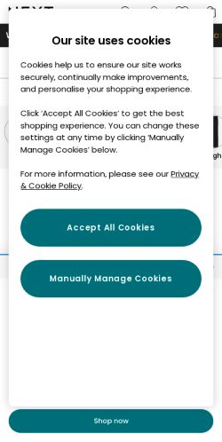 Mobile page screenshot