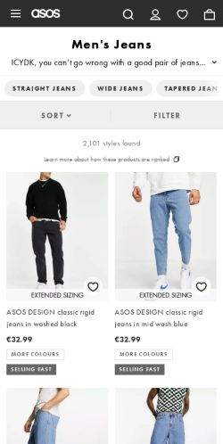 Mobile page screenshot