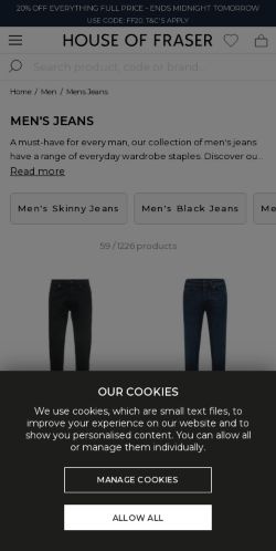 Mobile page screenshot