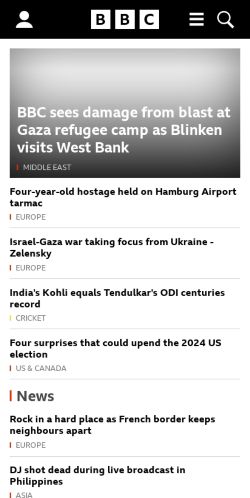 Mobile page screenshot