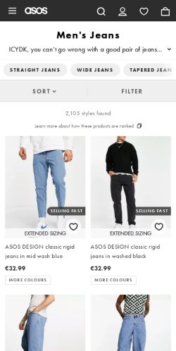 Mobile page screenshot