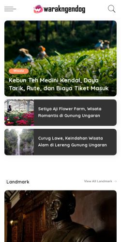 Mobile page screenshot