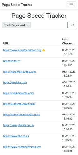 Mobile page screenshot