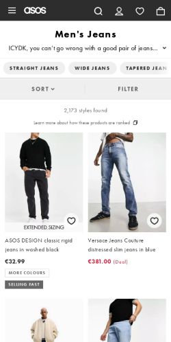 Mobile page screenshot