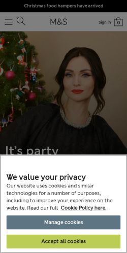 Mobile page screenshot