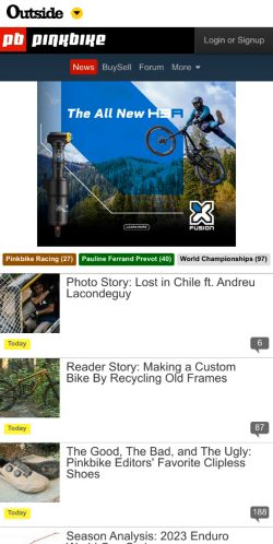 Mobile page screenshot