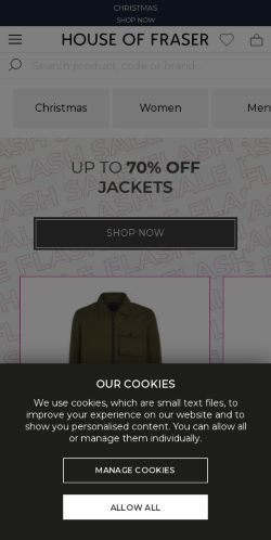 Mobile page screenshot