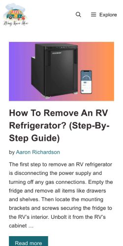 Mobile page screenshot
