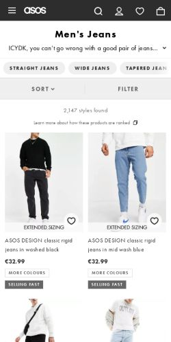 Mobile page screenshot