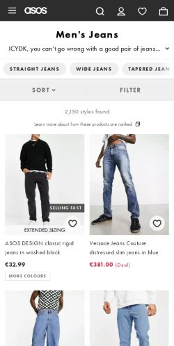 Mobile page screenshot