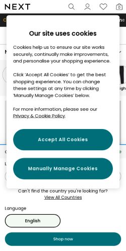 Mobile page screenshot