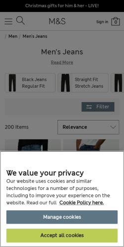 Mobile page screenshot