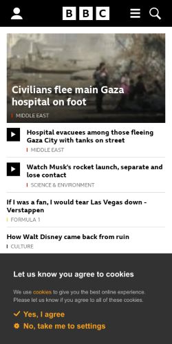 Mobile page screenshot