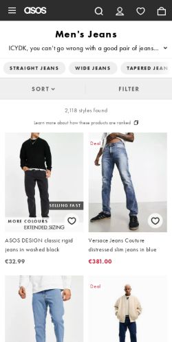 Mobile page screenshot