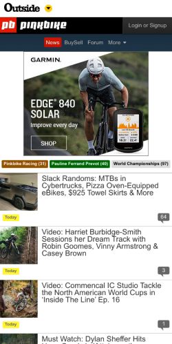 Mobile page screenshot