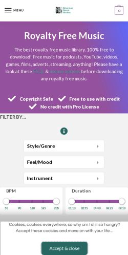 Mobile page screenshot