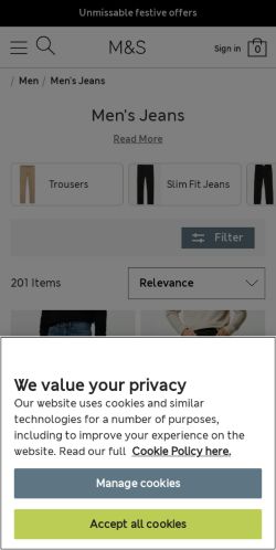 Mobile page screenshot