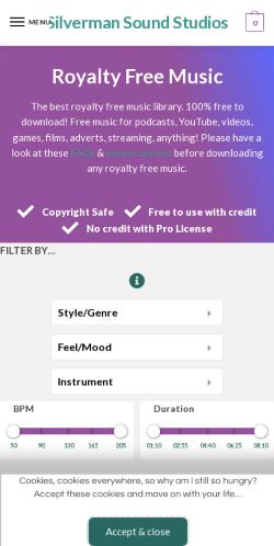 Mobile page screenshot