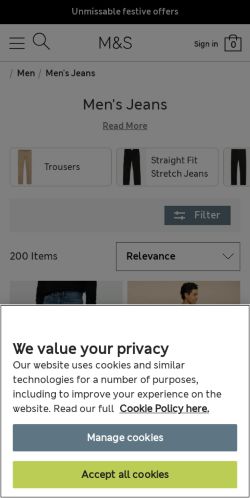Mobile page screenshot