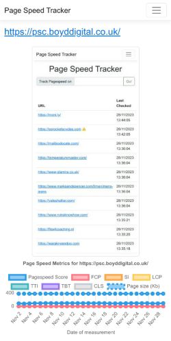 Mobile page screenshot