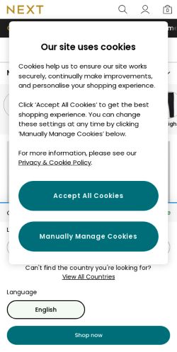 Mobile page screenshot