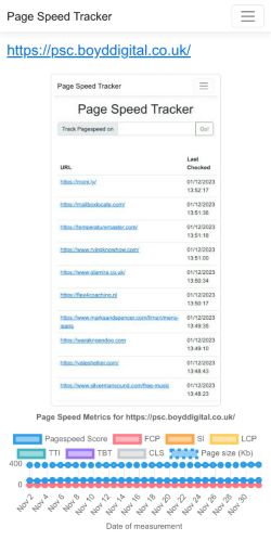 Mobile page screenshot