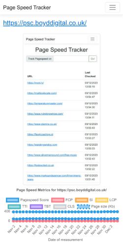 Mobile page screenshot