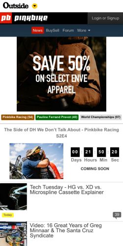 Mobile page screenshot