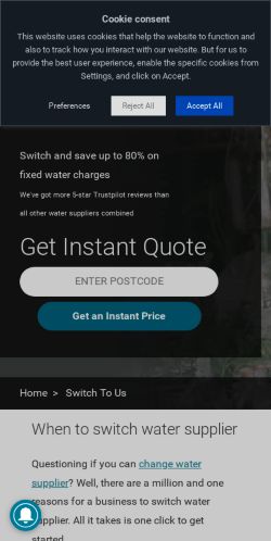 Mobile page screenshot