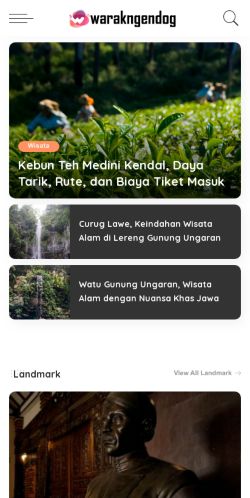 Mobile page screenshot