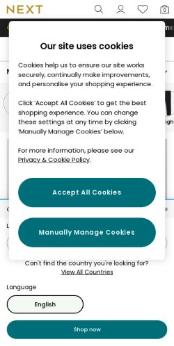 Mobile page screenshot