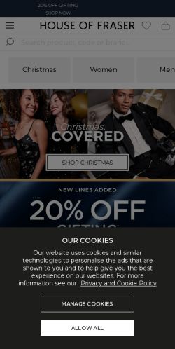 Mobile page screenshot