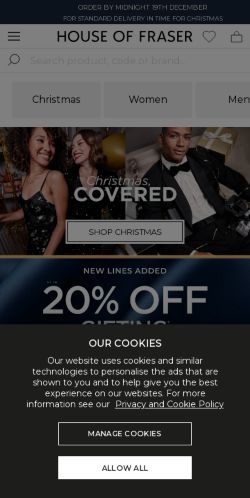 Mobile page screenshot