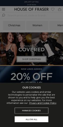 Mobile page screenshot