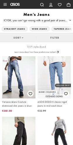 Mobile page screenshot