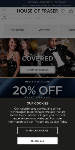 Mobile page screenshot