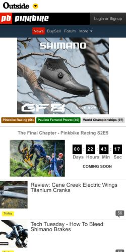 Mobile page screenshot