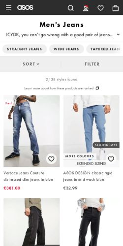 Mobile page screenshot