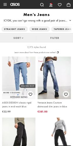 Mobile page screenshot